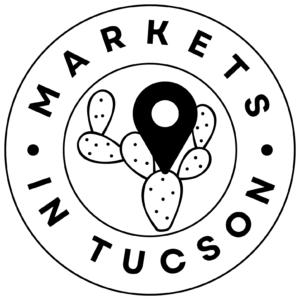 Markets in Tucson, Prickly Pear cactus with location symbo